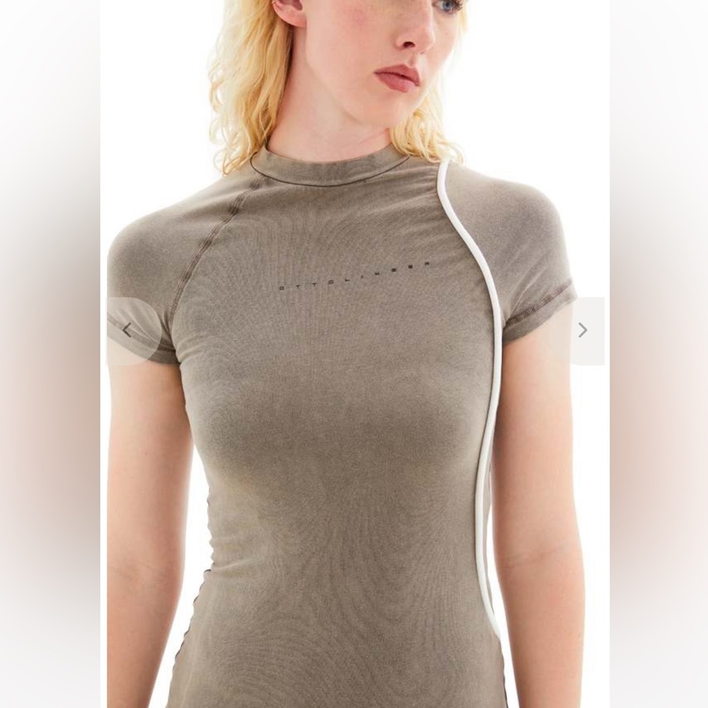 Ottolinger Tan Short Sleeve Dress